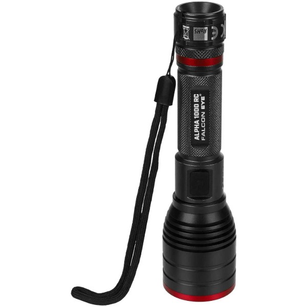 Фото - Фонарь аккумуляторный Falcon Eye 1000 RC (1000 Lm) Focus Rechargeable Type-C (FHH0122)