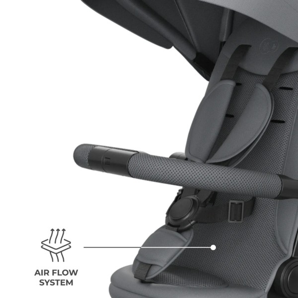 Фото - Триколісний велосипед Kinderkraft Aston 2 Plus Grey (KRASTO02GRYPL00)
