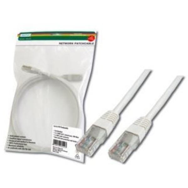 Фото - Кабель патч-корд Digitus CAT 5e UTP 2m White (DK-1511-020/Wh)