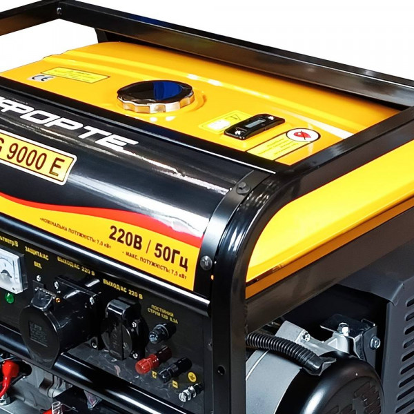 Фото - Генератор бензиновий ФОРТЕ FG9000E