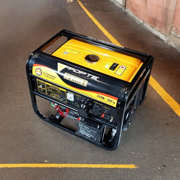 Фото - Генератор бензиновий ФОРТЕ FG9000E