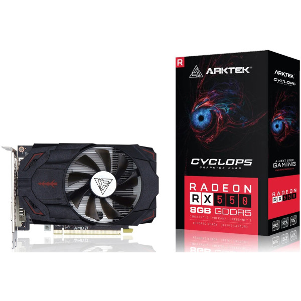 Фото - Видеокарта Arktek RX 550 8GB GDDR5 (AKR550D5S8GH1)