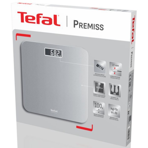 Фото - Ваги підлогові Tefal PP1801V0 PREMISS SILVER