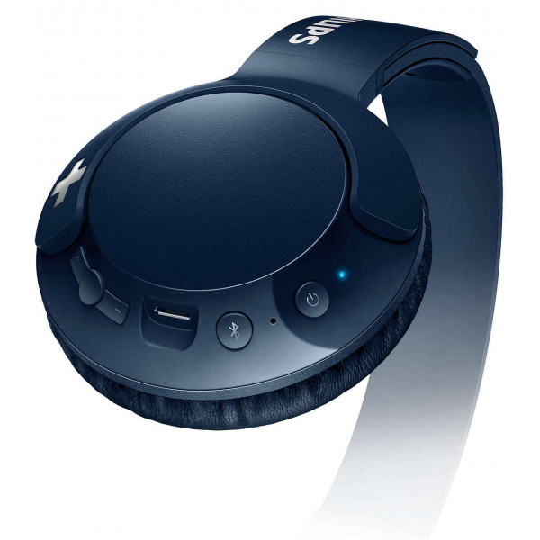 Фото - Наушники накладные беспроводные Philips SHB3075BL Blue