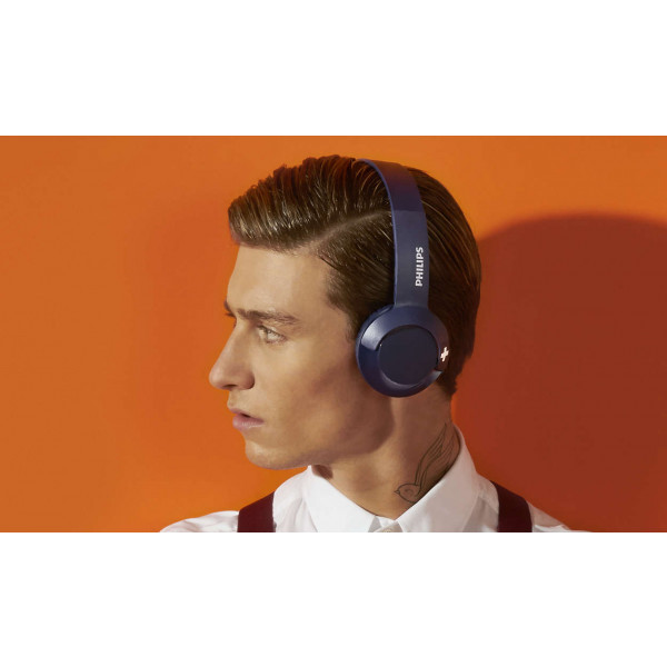 Фото - Наушники накладные беспроводные Philips SHB3075BL Blue
