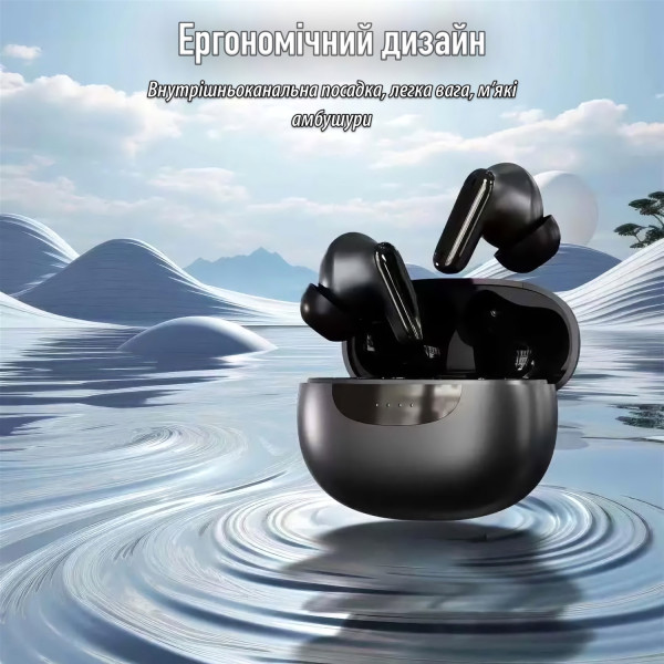 Фото - Навушники вкладиші бездротові TWS INSPIRE P-M1Pro Black