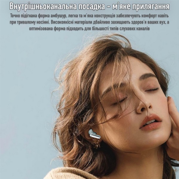 Фото - Наушники вкладыши беспроводные TWS INSPIRE P-M1Pro Green