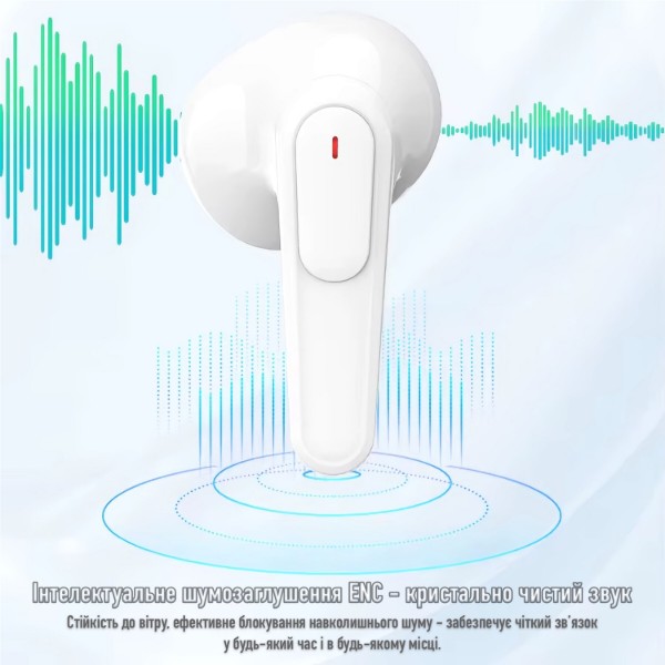 Фото - Наушники вкладыши беспроводные TWS INSPIRE Se-one White