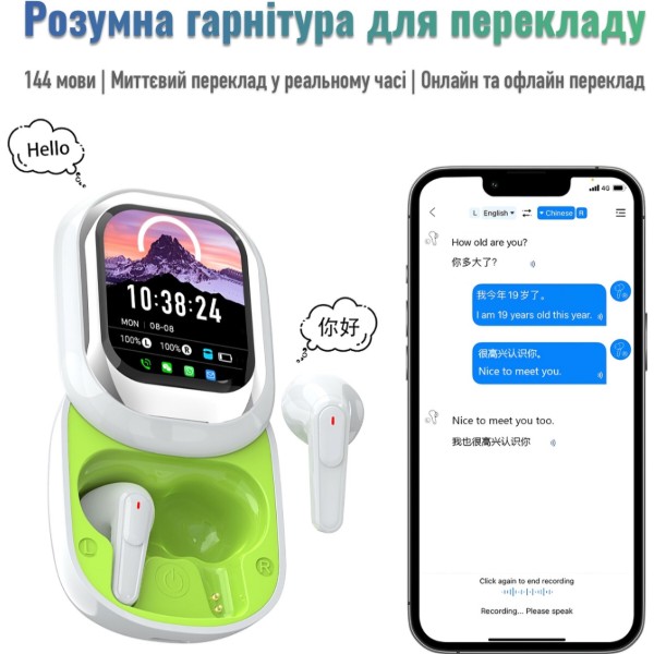 Фото - Наушники вкладыши беспроводные TWS INSPIRE Se-one White
