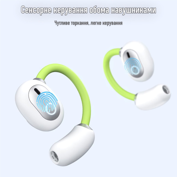 Фото - Наушники вкладыши беспроводные TWS INSPIRE Y80 Green