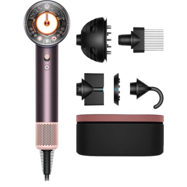 Фото - Фен Dyson HD16 Supersonic Nural Jasper Plum Слива (599003-01)