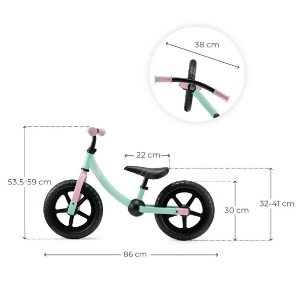 Фото - Беговел Kinderkraft 2Way Next Candy Mint (KR2WAY25MIN0000)