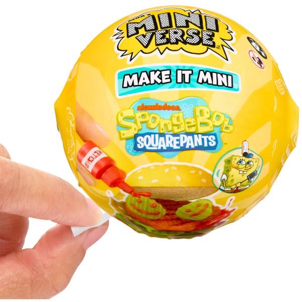 Фото - Набор игровых фигурок MGA's Miniverse серии SpongeBob – СОЗДАЙ ВКУСНЯШКИ КРАСТИ КРАБ в ассортименте (599296)