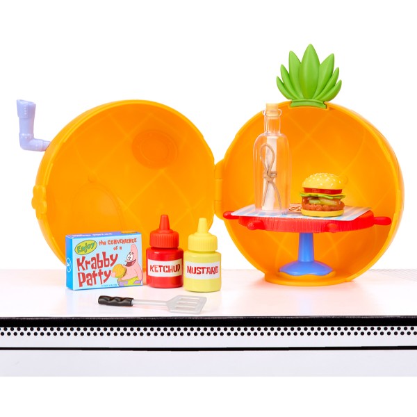 Фото - Набор игровых фигурок MGA's Miniverse серии SpongeBob – СОЗДАЙ ВКУСНЯШКИ КРАСТИ КРАБ в ассортименте (599296)