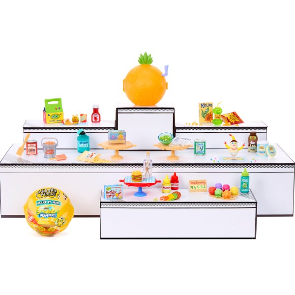 Фото - Набор игровых фигурок MGA's Miniverse серии SpongeBob – СОЗДАЙ ВКУСНЯШКИ КРАСТИ КРАБ в ассортименте (599296)
