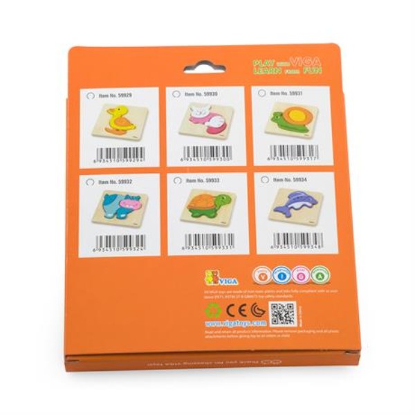 Фото - Головоломка Viga Toys Рибка (59934)