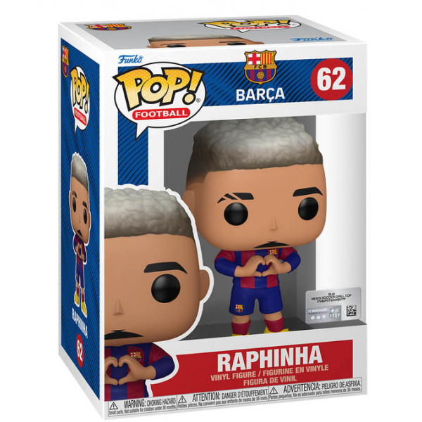 Фото - Коллекционная фигурка FUNKO POP Football: FC Barcelona - Raphinha (5908305247241)