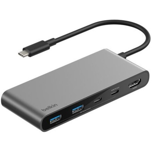 Фото - Хаб USB Belkin USB-C 7в1 Multiport Dock (AVC023HQSGY)