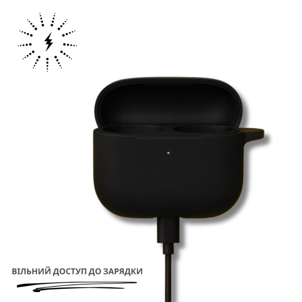 Фото - Чехол для наушников BeCover Silicon for OPPO Enco Buds 3 Pro Black (714837)