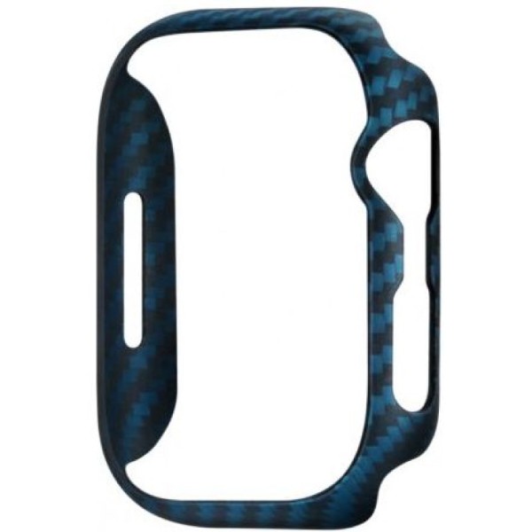 Фото - Чехол-бампер для смарт-годинника Pitaka Air Case Black/Blue for Apple Watch 9/8/7 45mm (KW2301A)