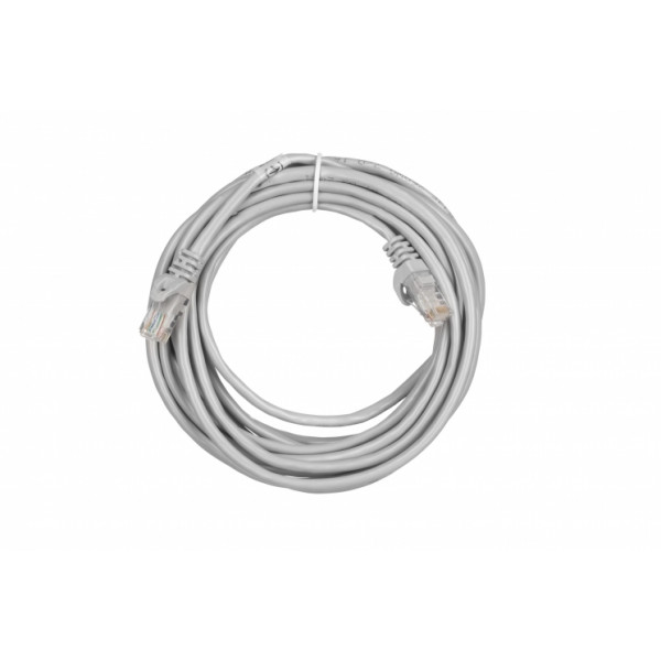 Фото - Кабель патч-корд 2E Cat 5e UTP RJ45 26AWG 5.00 m Grey (2E-PC5ECOP-500GRY)