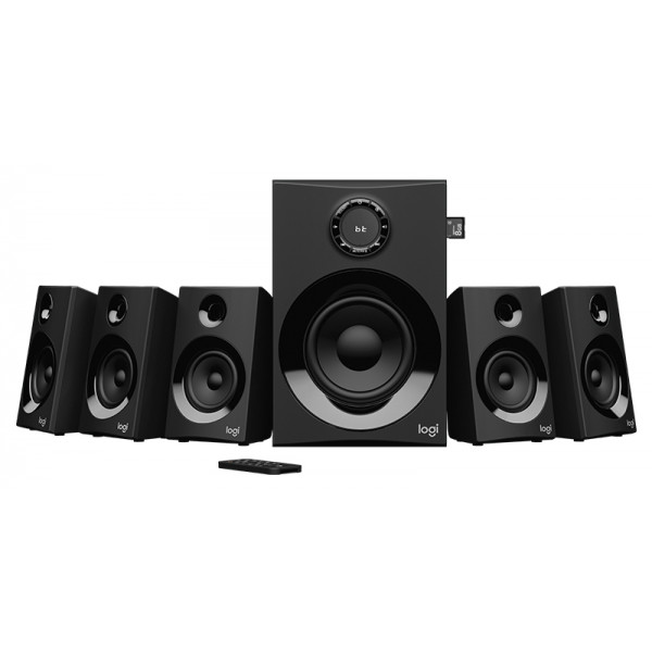 Фото - Комп'ютерна акустика 5.1 Logitech Z607 Black (980-001316)