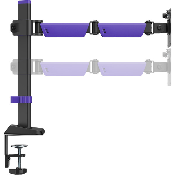 Фото - Кріплення настільне GamePro MAG100V Black/Violet