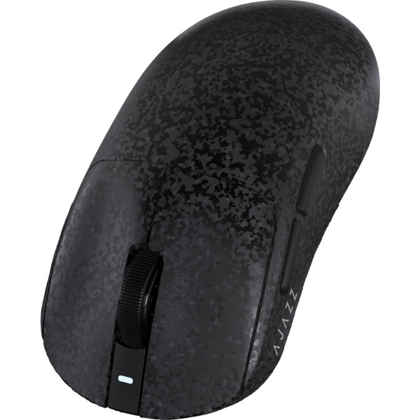 Фото - Миша бездротова ігрова Ajazz AJ199 Carbon fiber Wireless/Bluetooth/USB Black (AJ199-B)