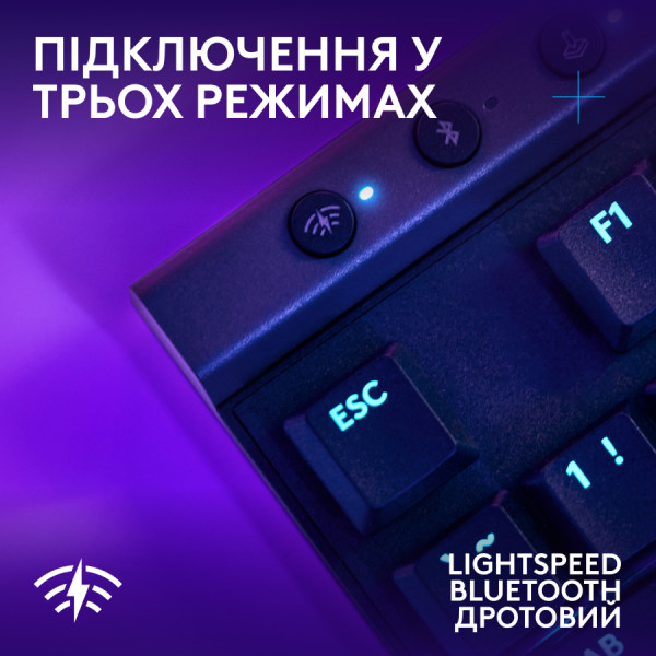 Фото - Клавіатура бездротова ігрова Logitech G515 Lightspeed TKL Mechanical Tactile Wireless (920-014075)