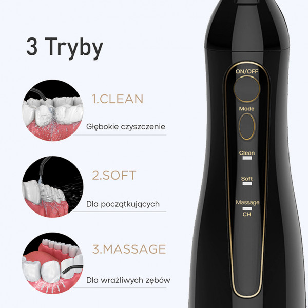 Фото - Іригатор Fairywill 5020E Black