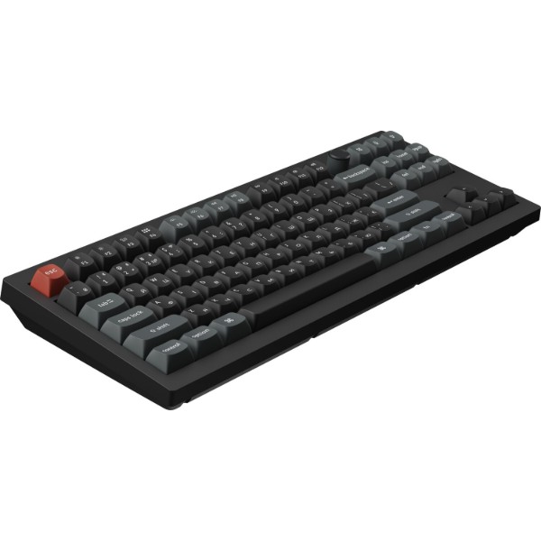 Фото - Клавиатура беспроводная Keychron V3 Ultra Red Switch Black RGB (V3U-D1-UA)
