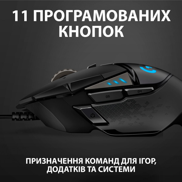 Фото - Мышь проводная игровая Logitech G502 Hero High Performance Gaming (910-005470)