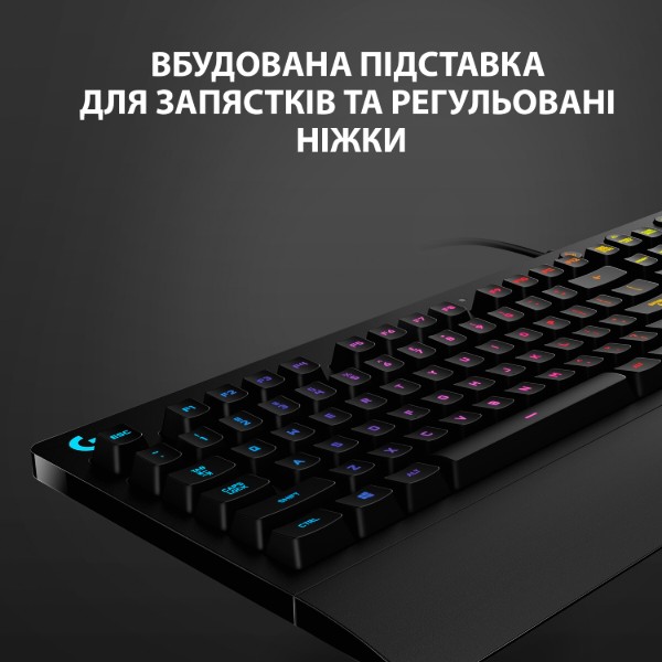 Фото - Клавіатура дротова ігрова Logitech G213 Prodigy UKR (920-010740)