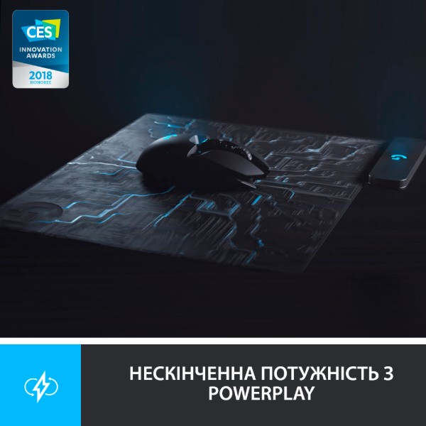 Фото - Мышь беспроводная игровая Logitech G903 Lightspeed HERO 16K Sensor Black (910-005672)