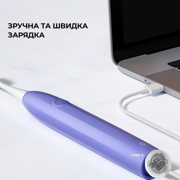 Фото - Зубна щітка електрична Oclean Endurance Color Edition Purple (6970810552454)