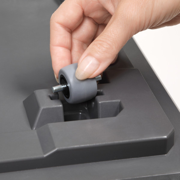 Фото - Вазон Lamela KARO 40х78х40 см сірий (9709366)