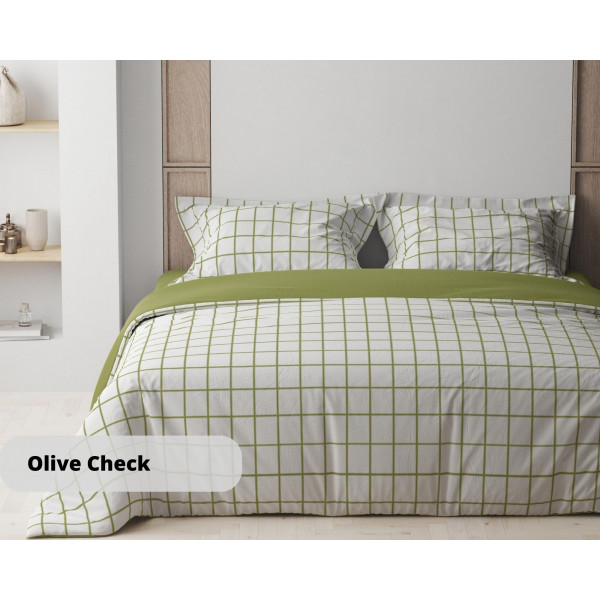 Фото - Комплект постільної білизни ТЕП Happy Sleep Olive Check (2-03797_25148)