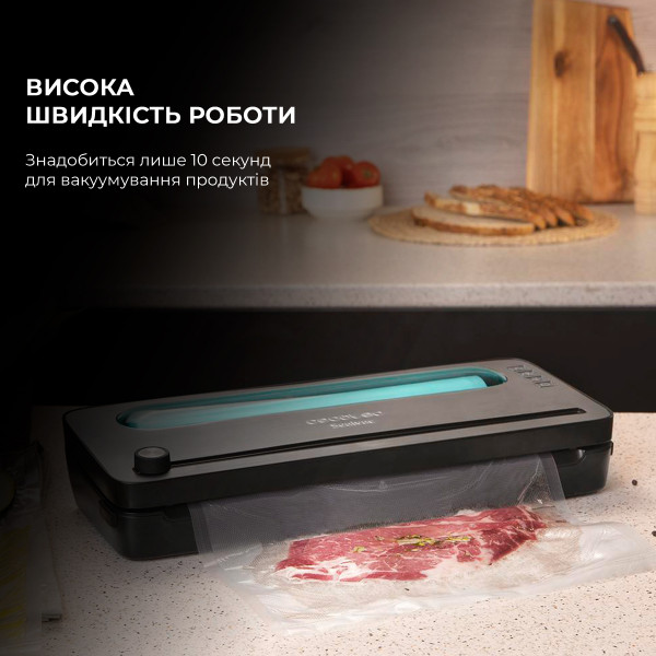 Фото - Вакууматор Cecotec SealVac 120 SteelCut (CCTC-04256)