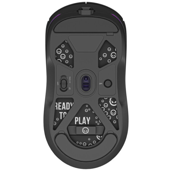 Фото - Миша бездротова ігрова Lorgar MSA10W Wireless Gaming Black (LRG-MSA10W-BK)