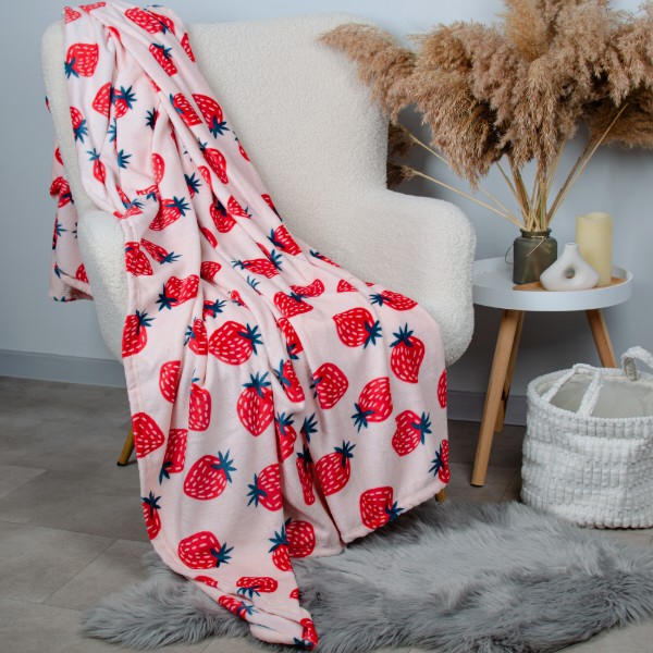 Фото - Плед полуторний Biltex Flannel бежевий Sweetberry 150х200 (4820298413971)