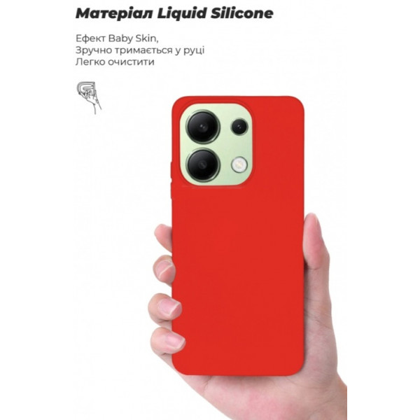 Фото - Чохол для смартфону Armorstandart ICON Case for Xiaomi Redmi Note 13 4G Red (ARM73350)