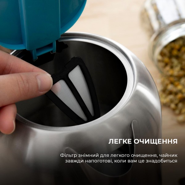 Фото - Електричний чайник Cecotec ThermoSense 290 Steel