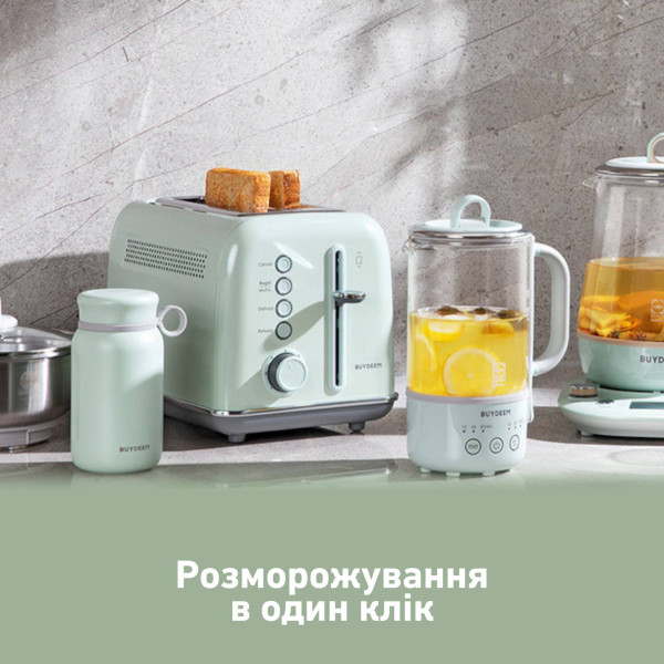 Фото - Тостер BUYDEEM DT620E Cozy Greenish (DT620E-CG/EU)