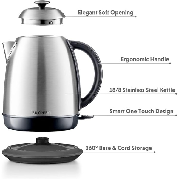 Фото - Электрический чайник BUYDEEM K640 Stainless Steel (K640-SS/EU)