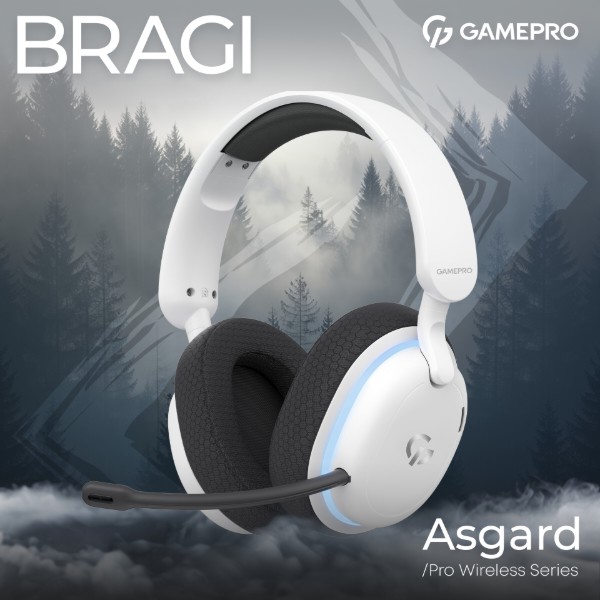 Фото - Гарнитура беспроводная игровая GamePro Asgard Bragi (HSW250W)