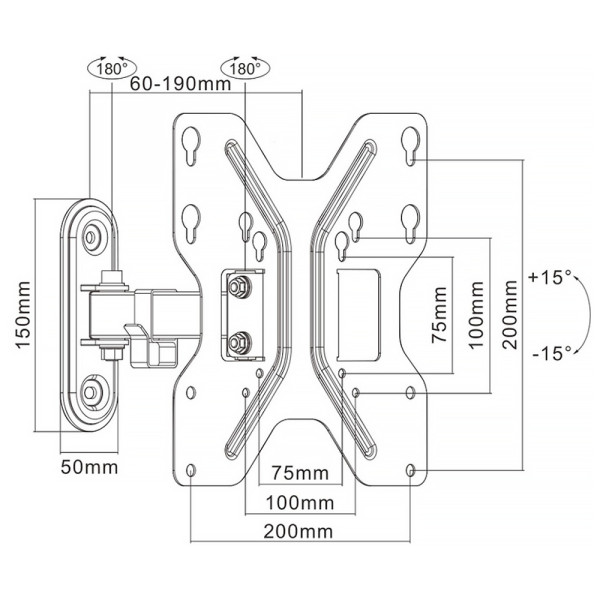 Фото - Крепление для телевизора UniBracket BZ 11-22