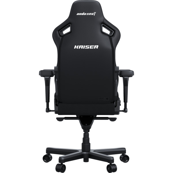 Фото - Крісло для геймерів Anda Seat Kaiser 4 Size XL Black Linen Fabric (AD12YDDC-XLL-20-B-CF)