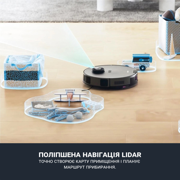 Фото - Робот-пылесос моющий Eureka E10S