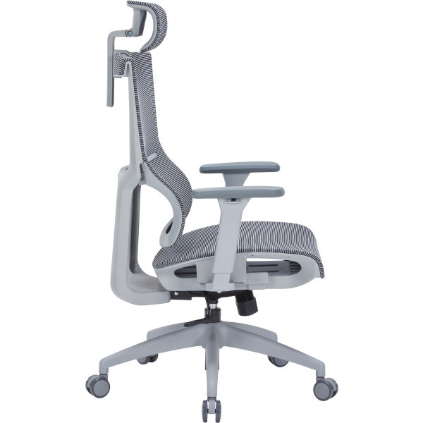 Фото - Крісло офісне OfficePro Elegant (OC660-G-DG-DG) Gray/Dark Gray