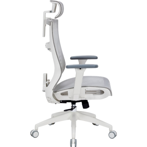 Фото - Крісло офісне OfficePro Balance (OC620-W-LG-LG) White/Light Gray
